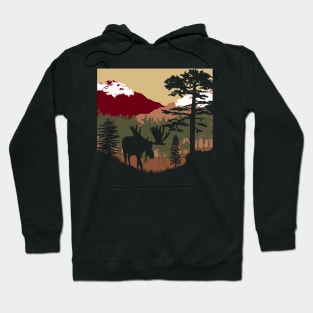 Moose Sunset Hoodie